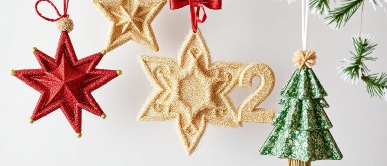 Новогодние игрушки своими руками