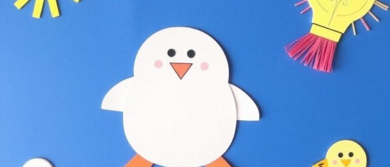 Детские поделки в садик и школу