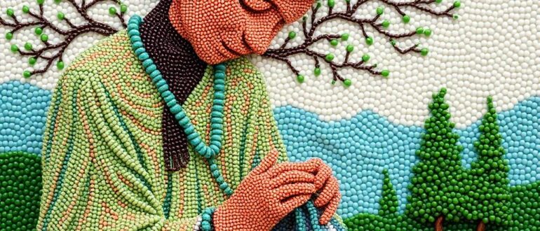 Бисероплетение украшения и деревья