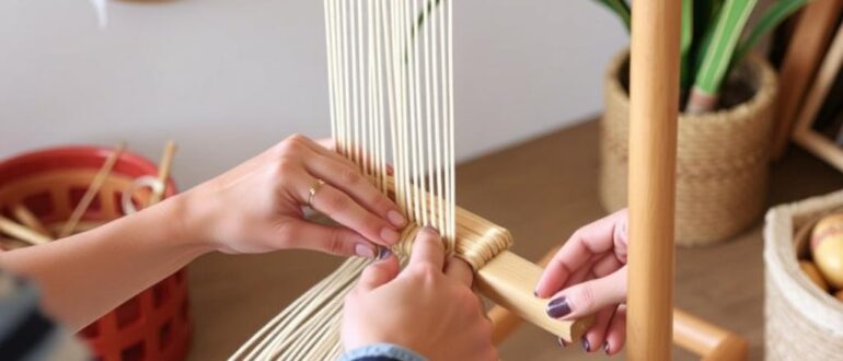 Плетение из ротанга для начинающих