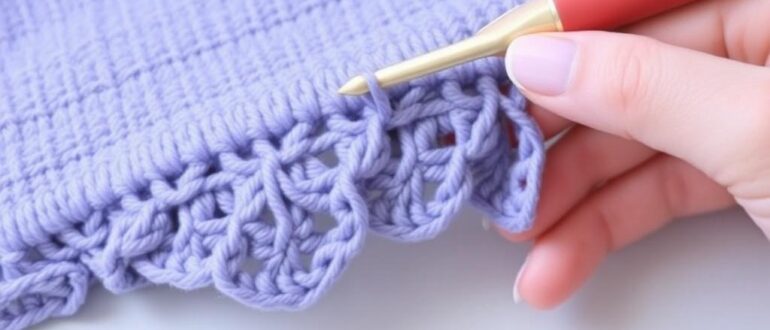 Вязание крючком основы и простые узоры