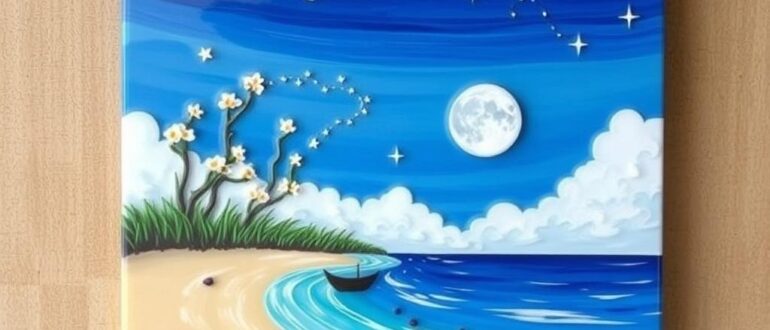 Эпоксидная смола украшения и картины