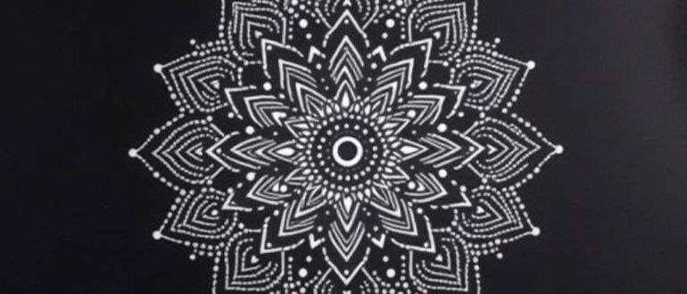 Точечная роспись мандалы и узоры